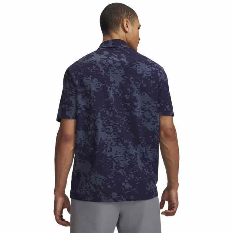 Under Armour Drive Chill Printed Short Sleeve Polo M