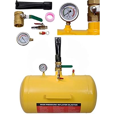 Comie New 5 Gallon/10 Gallon Air Tire Bead Seater Blaster Tool Seating Inflator Truck ATV 145PSI (5 Gallon)