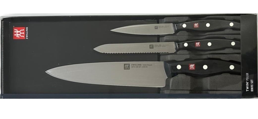 ZWILLING 30751-300 Messerset 3-TLG. Twin Pollux Schwarz