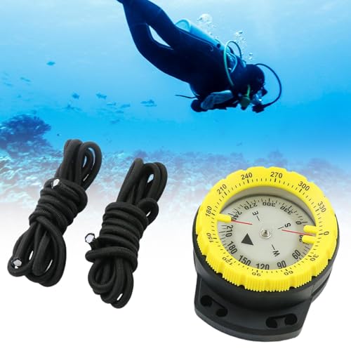 Boussole de navigation sous-marine étanche plongée avec corde - 5