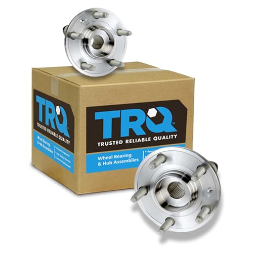 Image of TRQ Front Left and Right Wheel Bearing and Hub Assembly Set 2 Piece