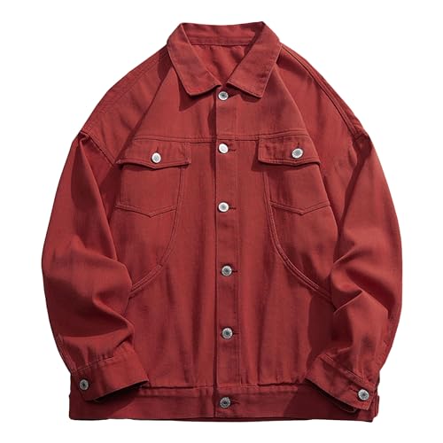 Veste en jean homme boutonnée et ample pour un confort quotidien optimal