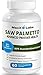 Best Saw Palmetto Extract For Men ★ NEW DHT Blocker ★ Potent Natural Herbs Provide You Relief by Supporting Improved Urinary Flow Rate and Reducing Prostate Inflammation - 100% MONEY BACK GUARANTEE