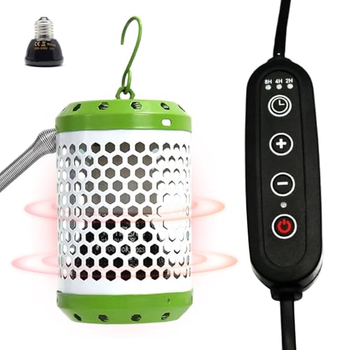Chauffage pour cage à oiseaux lampe chauffante pour reptiles et poules