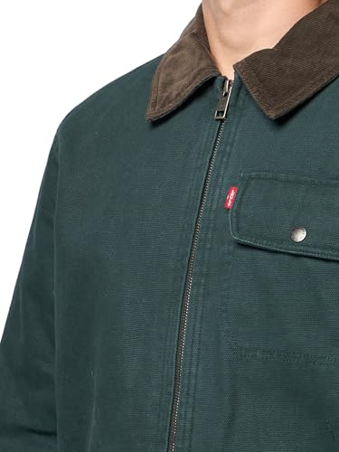 Image of Levi's Men's Workwear Cotton Canvas Corduroy Collar Depot Jacket