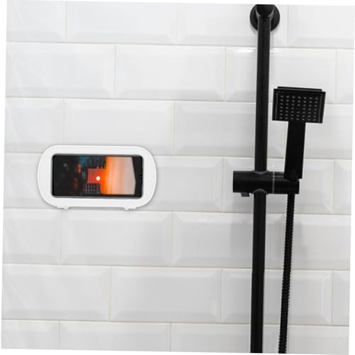 Soporte para teléfono de ducha impermeable que evita caídas y salpicaduras 6