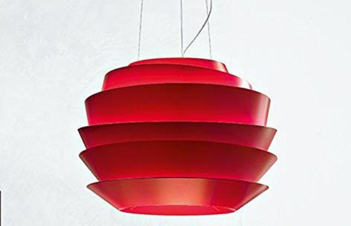 Preisvergleich Produktbild Foscarini Pendelleuchte Foscarini Le Soleil Halogen Rot