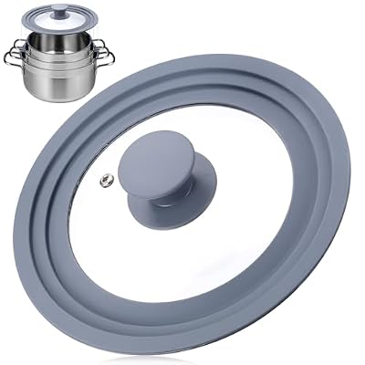 1 PcsTapa Sarten Universal 16cm 18cm 20cm, Tapas Universales de Cristal, Tapa para Sartenes y Ollas, 3 en 1 Tapa para Sartén Borde de Silicona,Utensilios de Cocina, con Perilla Resistente al Calor | Ya disponible en tu tienda friki favorita! En mundofriki.es! 1 PcsTapa Sarten Universal 16cm 18cm 20cm, Tapas Universales de Cristal, Tapa para Sartenes y Ollas, 3 en 1 Tapa para Sartén Borde de Silicona,Utensilios de Cocina, con Perilla Resistente al Calor | Ya disponible en tu tienda friki favorita! En mundofriki.es!
