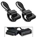 akindou スーパーファミコン (SFC) スーファミ 用 コントローラー 延長ケーブル 1.8m 2人用セット SNES