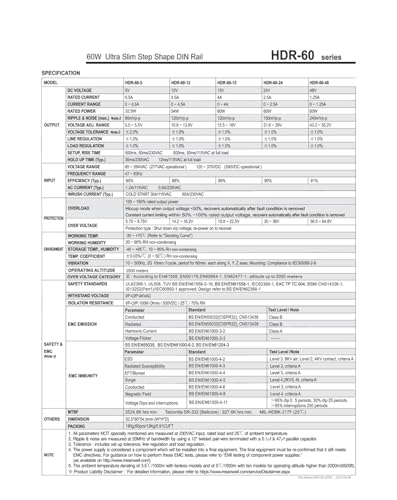 Alimentation à découpage HDR-60-24 contre les surtensions - 4