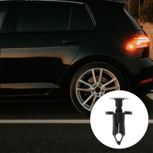 Grapas para parachoques de coche que evitan vibraciones y salpicaduras de barro 7