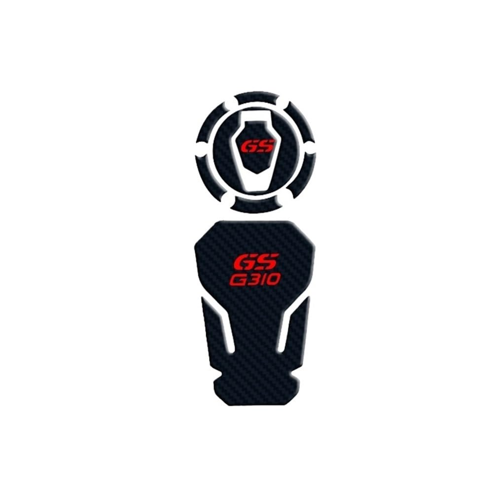 Fuel Tank Protector for G310Gs Motorbike Sticker Tank Pad Protector Carbon Fiber Decals Motorcycle