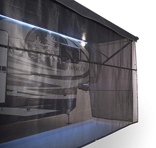 Lippert Components Super Shade Front Panel For 5Th Wheel, Travel Trailer And Motorhome Rv Awnings #TOP2
