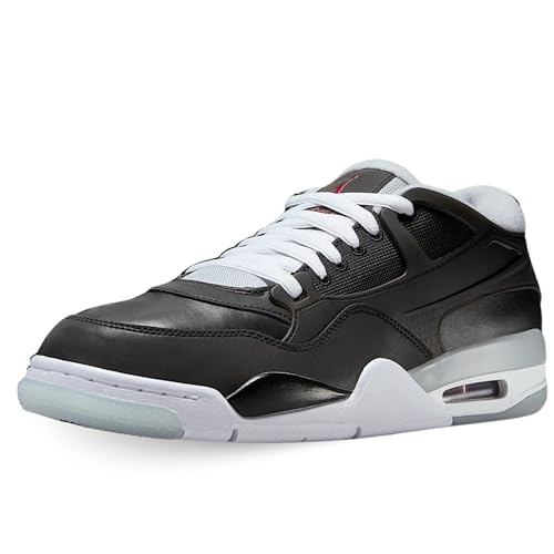 Air Jordan 4 RM Men's Shoes (HV5184-010, Black/Wolf Grey/White/Fire Red) Size 13
