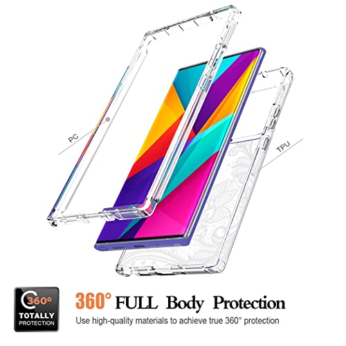 Coque pour Galaxy Note 20 Ultra 5G transparente silicone rigide - 3