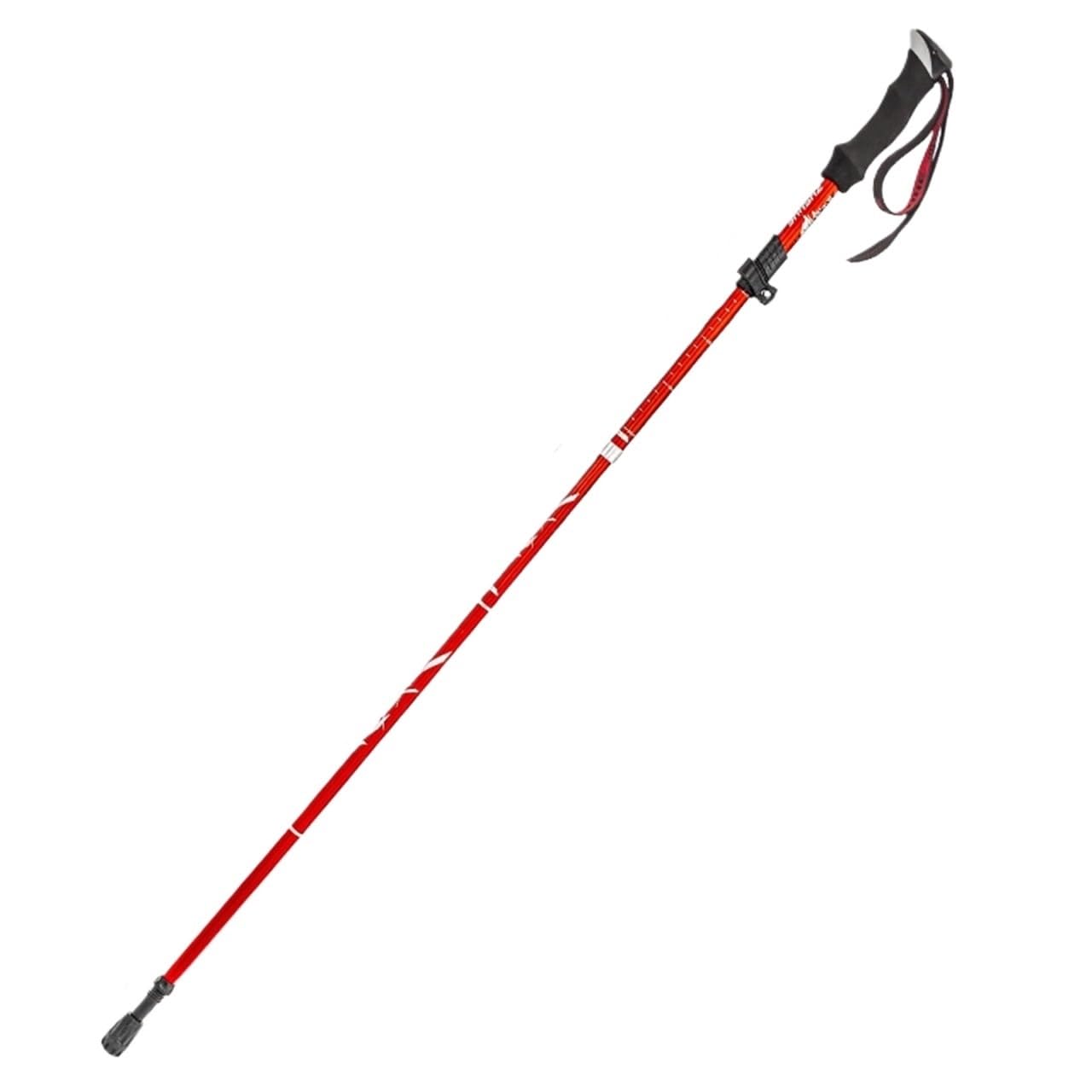 Regulowane kijki trekkingowe ze stopu aluminium do wędrówek, lekkie i trwałe kijki turystyczne o regulowanej wysokości, idealne do trekkingu i spacerów