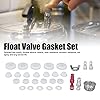 Electric Pressure Cooker Accessory Set - Universal Valve Gasket, Anti Blocking Bracket, Replacement Parts - Silicone, Easy Installation, Improved Performance, Applicable to #1