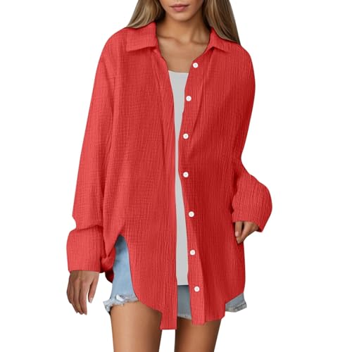 Chemises en gaze boutonnées femme idéales pour vos vacances décontractées au soleil