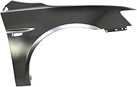 Vista 8 de Para Mitsubishi Lancer 2010 2011 guardabarros delantero lado del conductor Con orificio de luz de señal de giro Reemplazo para 5220C527