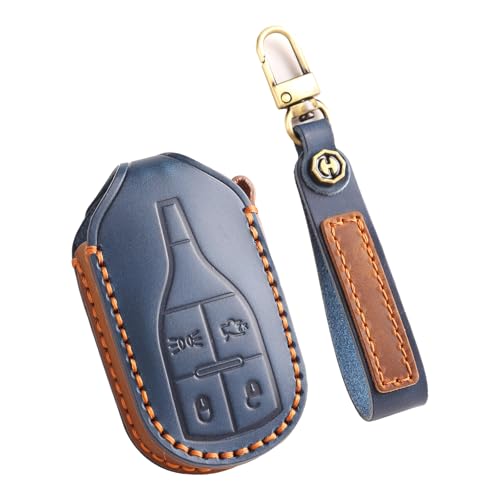 Coque de porte-clés Maserati Quattroporte Ghibli Levante bleu