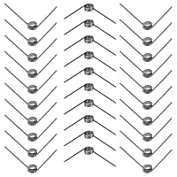 BENECREAT 30 Stück Torsionsfedern Aus Edelstahl 1.2mm Innendurchmesser 6.4mm Außendurchmesser 3 Runden Mechanische Torsionsfedern Mit 60 Grad Auslenkung Für Heimwerkerprojekte In Der Holzbearbeitung
