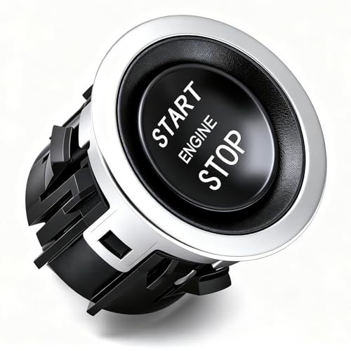Toranex Push Start Stop Button Switch Compatible with Land Range Rover Evoque Sport Discovery Sport 2013-2020, Ignition Starter Switch Replaces LR094038