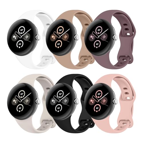 HAYONLIY ���^�X�����o���h Google Pixel Watch 4/3 41mm 2/1�ɑΉ� �\�t�g�i���[�V���R�������p�X�|�[�c�X�g���b�v���X�g�o���h �j�����p