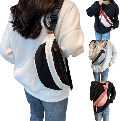 2024 Waist Bag Fanny Pack Large Capacity Fashion Leisure Belt Bag Chest Bag for Unisex Versatile Crossbody Waist Pack3