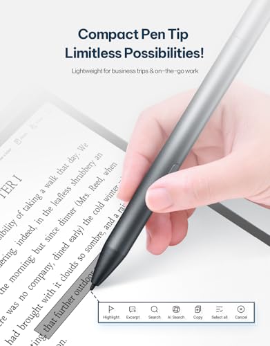 Image of iFLYTEK AINOTE Air 2, 8.2 inch AI E Ink Tablet, Smart Paper Note-Taking Tablet with Stylus & Adjustable Light, Multi-Language Transcription, Meeting Minutes Schedule Management