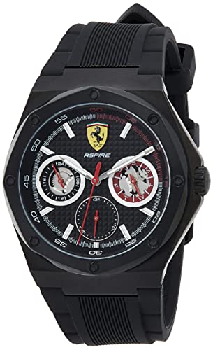 Scuderia Ferrari Aspire Analog Black Dial Men