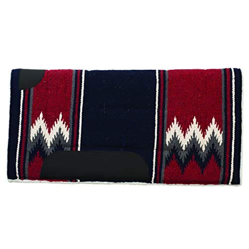 Tapis de selle en acrylique 32x32 idéal pour les longues randonnées et l'équitation outdoor