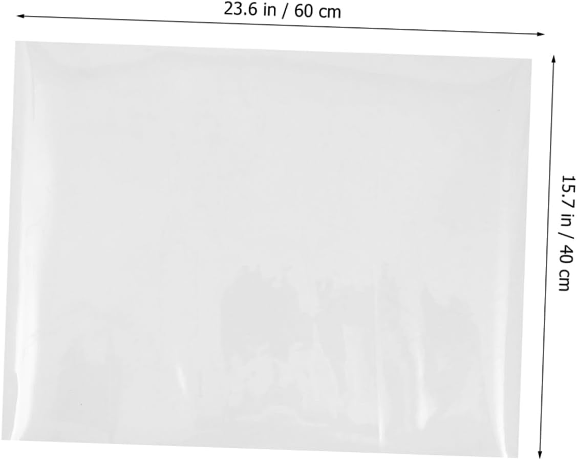 Transparent PVC Floor Mat Office Floor Mat for Carpet Protection Skid-Resistant Rug Pad for Living Room