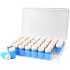 40PCS Finger Sponge Daubers W/Storage Case - Great for Applying Ink, Chalk, Paint, and More to Your Projects - Applicator for Stenciling, Sponging, and Creating Detailed Effects
