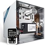 RV Tankless Water Heater 65,000 BTU Endless Hot Water Supply,3.96 GPM, Propane Gas, Camper Water Heater Without Door, Best High Altitude Performance, Freeze Protection