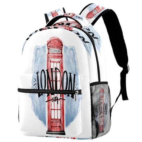 Sac de voyage décontracté cabine Londres multicolore ado original