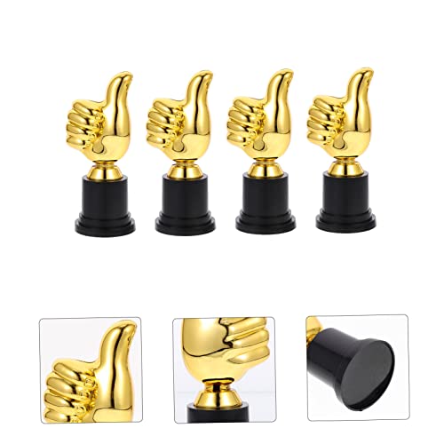 INOOMP 4 Pçs Crianças Incrível Troféu Troféu De Vôlei Brinquedos Esportivos Cães De Pelúcia Para Cri