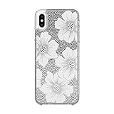 kate spade new york Hollyhock Clear Crystal Case for iPhone XS Max - Protective Phone Case with Crystal Gems