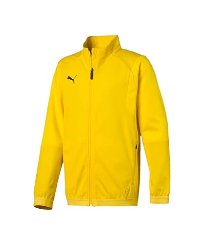 Vestes de survêtement garçon Puma Veste D'Entraînement Liga Jr Jaune 140 - vue 6