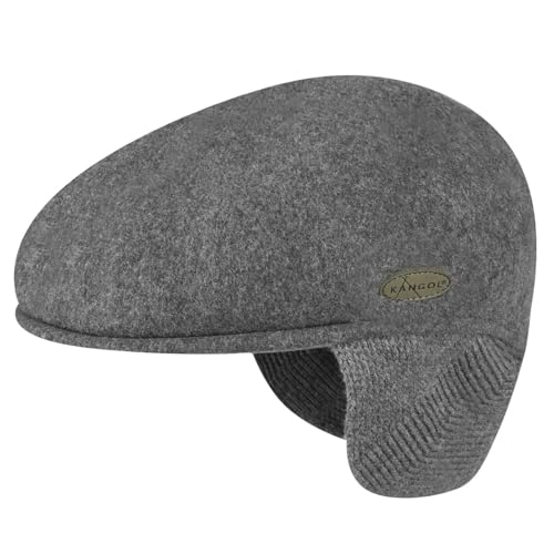 Kangol Wool 504 Earflap - Dark Flannel/XL