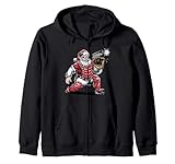 Christmas Funny Santa Baseball - DressedForDuty