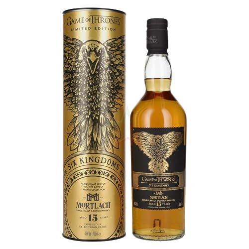 Mortlach 15 Years Old GAME OF THRONES Six Kingdoms Limited Edition 46,00% 0,70 Liter