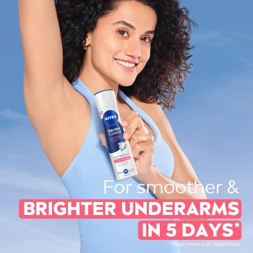 Image of NIVEA Derma Control Eventone, 0% Alcohol, Pure Hyaluron & VitC Underarm Deo SprayWomen 150ml