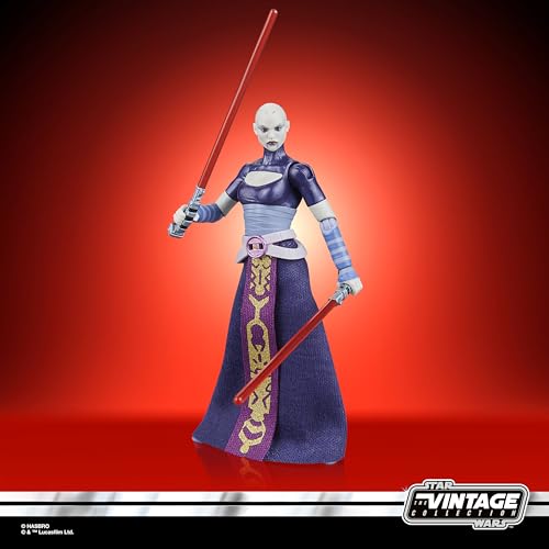 Star Wars : The Clone Wars Vintage Collection Figurine Asajj Ventress 10 cm - vue 9