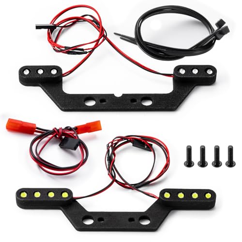 Front Rear LED Lights Kit for RC 1/10 ARRMA Big Rock 3S Upgrade Parts