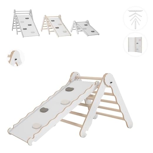 MAMOI Triangle gym triangel v.2 för barn modern | klätterställning inomhus barn minimalistisk design | hållbar klättringtriangel för småbarn av trä | 100 % ECO | Tillverkad i EU