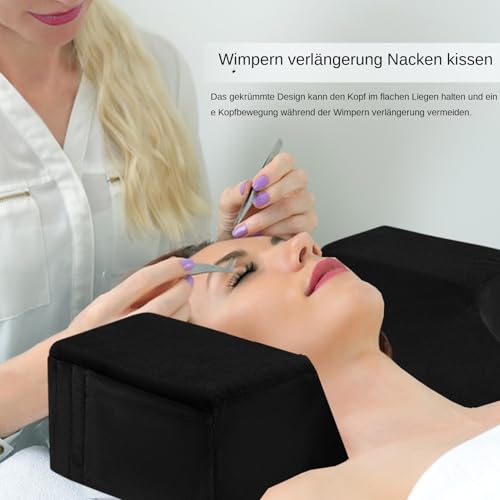 Almohada para extensiones de pestañas premium de espuma ortopédica para cabinas de estética 3