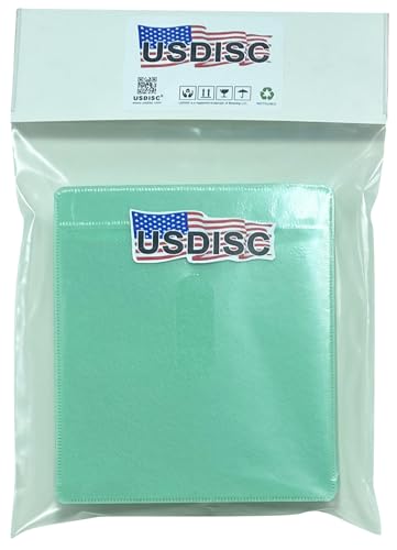 USDISC �v���X�`�b�N�X���[�u ���ʃf�B�X�N2�� �O���[��, 100 Sleeves, USD01311-100