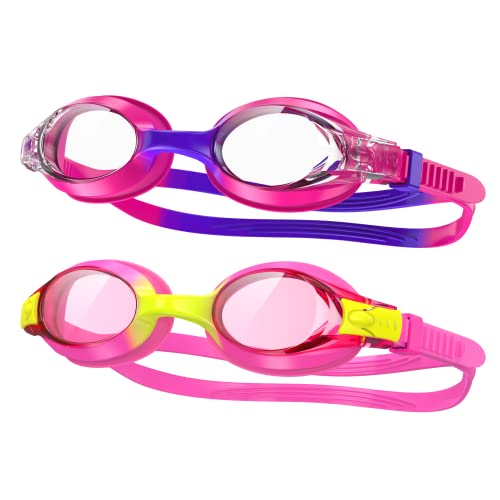 Findway Kids Swimming Goggles,Girls Boys Children Swim Goggles