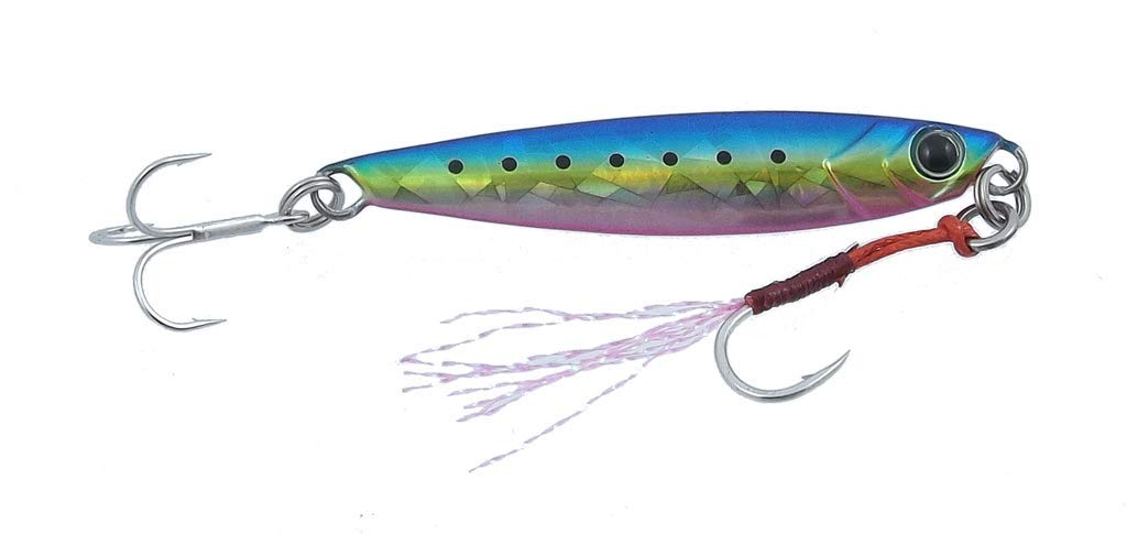Major Craft JPS-40 Jigpara Short Fishing Lure – 1.4 Oz Metal Jig, Candy Sardine Color