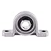 CUHAWUDBA Zinc Supporto In Lega D'Alluminio Kp000 Da 10 Mm con Diametro Cuscinetto A Sfera